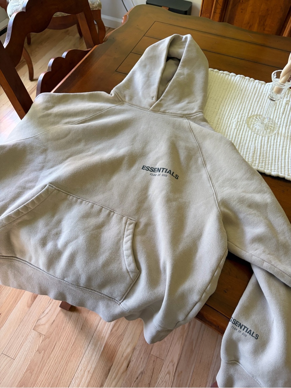 Essentials Fear of God Hoodie Size Small